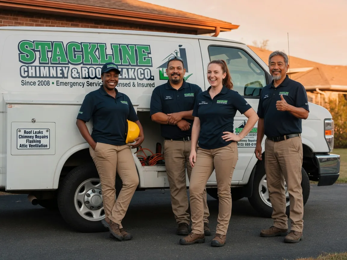 Chimney flashing repair company in Ellsworth, WI
